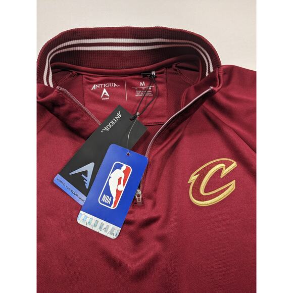 NWT Antigua NBA Cleveland Cavaliers Women's Medium Quarter zip Athletic $109‎ - Picture 2 of 16